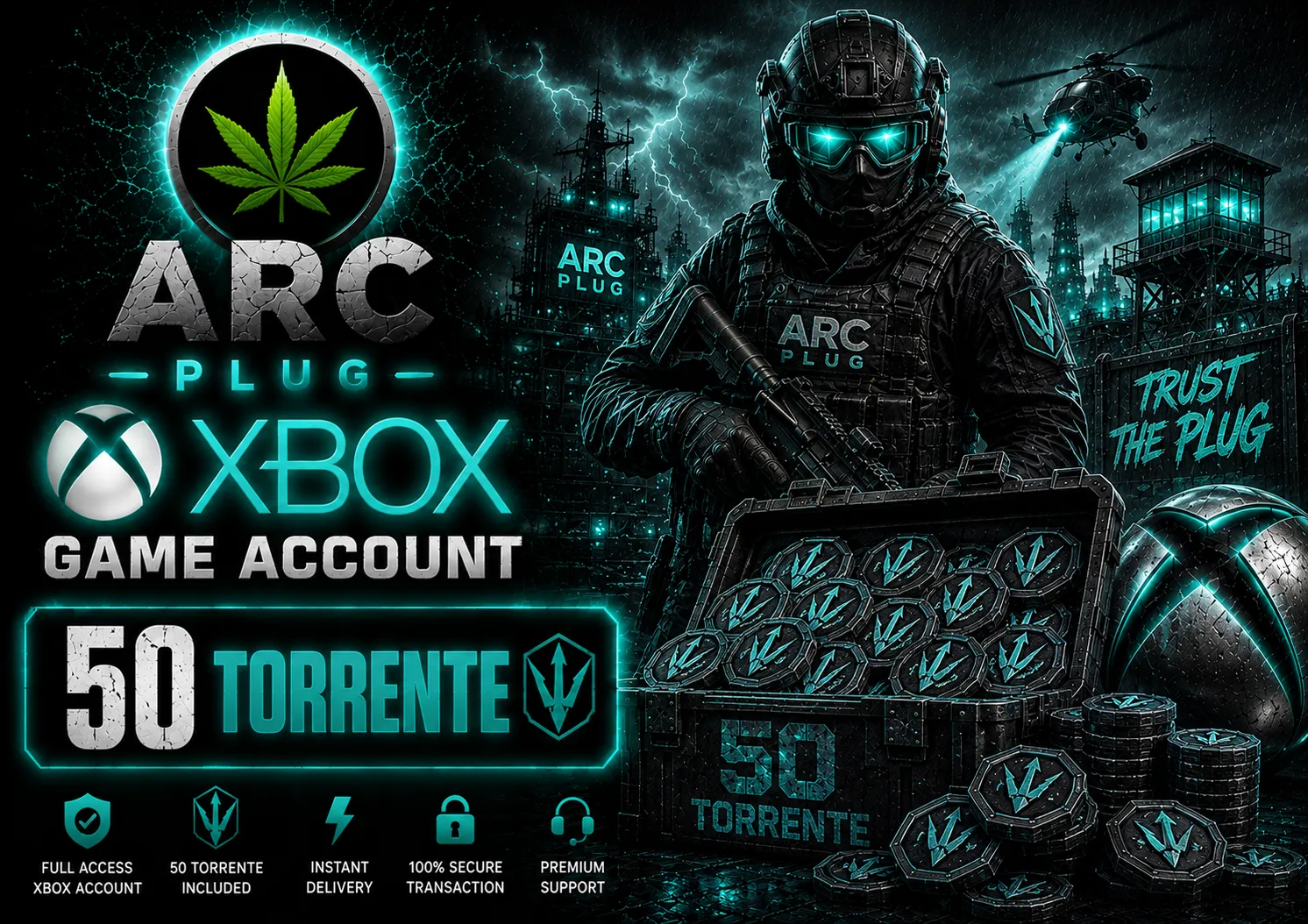 50 Torrentes Xbox game account