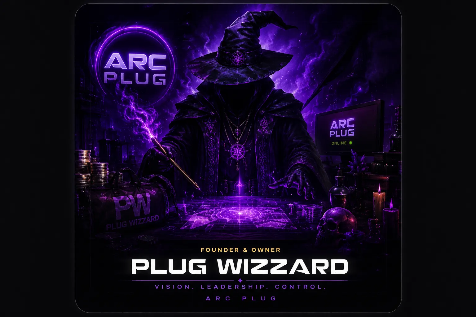Plug Wizzard, founder and owner of Arc Plug